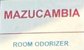 Mazucambia Room Odorizer and Quinine HCL powder
